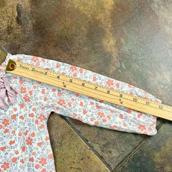 Feather Baby Bow Floral Romper 18-24 Months - Picture 2 of 9